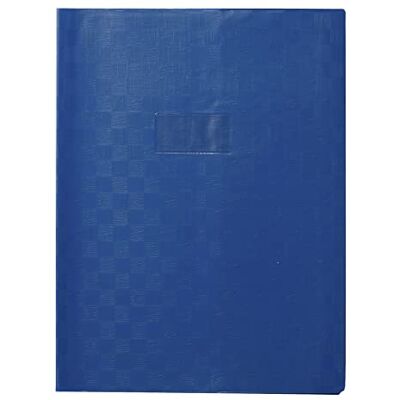Calligraphe 71302C Couverture grossière Madras Bleu 24 x 32 cm 22/100 avec porte-étiquette et marque-page PVC mat Calligraphe 71302C Couverture grossière Madras Bleu 24 x 32 cm 22/100 avec porte-étiquette et marque-page PVC mat
