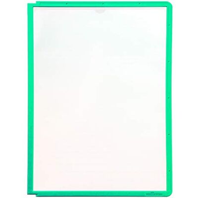 Durable Sherpa Lot de 10 panneaux de présentation Vert Format A4 Durable Sherpa Lot de 10 panneaux de présentation Vert Format A4