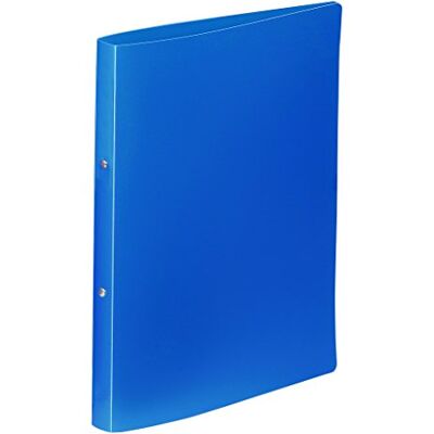 Viquel 151237 Classeur à 2 anneaux en polypropylène Bleu A4 16 mm Viquel 151237 Classeur à 2 anneaux en polypropylène Bleu A4 16 mm