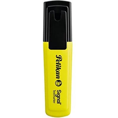 Pelikan Panneau surligneur , jaune, 1 pièce dans une boîte en carton Pelikan Panneau surligneur , jaune, 1 pièce dans une boîte en carton