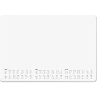 Sigel H7301 Sous-main en papier DIN A2, calendrier 2027-2029, 30 feuilles, blanc à pois, avec coins arrondis, sous-main à déchirer, en papier durable Sigel H7301 Sous-main en papier DIN A2, calendrier 2027-2029, 30 feuilles, blanc à pois, avec coins arrondis, sous-main à déchirer, en papier durable