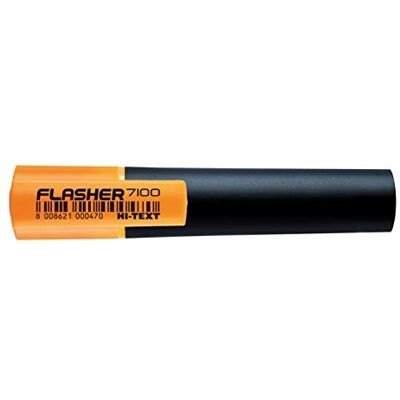 Hi-Text 7100 Flasher mini display 10 surligneurs pointe burin Hi-Text 7100 Flasher mini display 10 surligneurs pointe burin