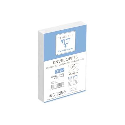 Clairefontaine 9411C Pak 20 Witte Gevoerde Enveloppen Triomphe 90x140 Clairefontaine 9411C Pak 20 Witte Gevoerde Enveloppen Triomphe 90x140