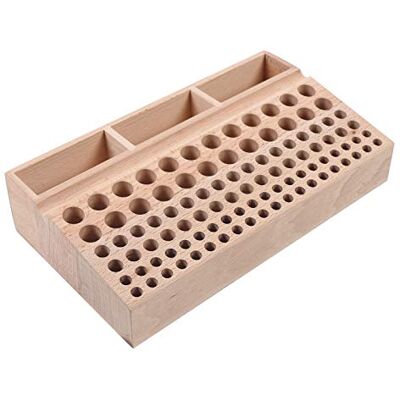 Jerool Porte-outils pour l'artisanat du cuir, support pour outils de tampon et de poinçonnage, porte-outils professionnel en bois, étagère de rangement Jerool Porte-outils pour l'artisanat du cuir, support pour outils de tampon et de poinçonnage, porte-outils professionnel en bois, étagère de rangement
