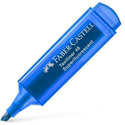 Faber-Castell Faber Castell Textliner 1546 Surligneur, Bleu Faber-Castell Faber Castell Textliner 1546 Surligneur, Bleu
