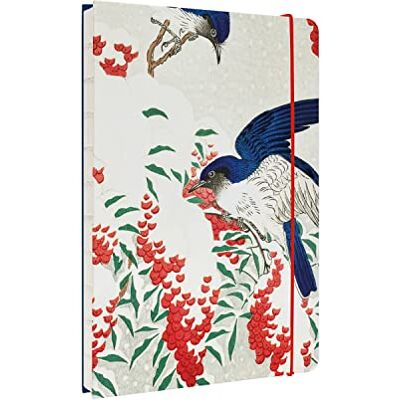 Grupo Erik Kokonote Carnet de Notes A5 Japanese Art, Pages Pointillées, Couverture Rigide, Reliure Cousue Notebook, Bullet Journal, Cahier de Notes, Journal intime Grupo Erik Kokonote Carnet de Notes A5 Japanese Art, Pages Pointillées, Couverture Rigide, Reliure Cousue Notebook, Bullet Journal, Cahier de Notes, Journal intime