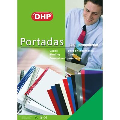 DHP Lot de 100 couvertures de reliure en PVC opaque, format A4 0,18 mm d'épaisseur Vert DHP Lot de 100 couvertures de reliure en PVC opaque, format A4 0,18 mm d'épaisseur Vert