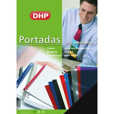 DHP Lot de 100 couvertures pour reliure en PVC, Opaca, format A3, 0,18 mm de Grosor, noir DHP Lot de 100 couvertures pour reliure en PVC, Opaca, format A3, 0,18 mm de Grosor, noir