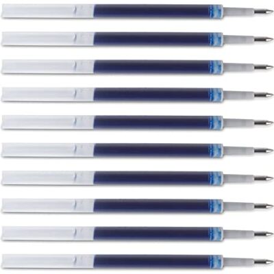 DONAU Lot de 10 recharges pour stylo à encre gel, bleu, 10 pièces, diamètre de la bille : 0,5 mm, épaisseur de trait : 0,25 mm, encre résistante à l'eau et ne se décolore pas DONAU Lot de 10 recharges pour stylo à encre gel, bleu, 10 pièces, diamètre de la bille : 0,5 mm, épaisseur de trait : 0,25 mm, encre résistante à l'eau et ne se décolore pas