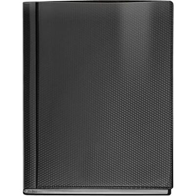 VELOFLEX 4424480 – Classeur de présentation Diamond DIN A4, avec 24 pochettes transparentes, noir, 1 pièce VELOFLEX 4424480 – Classeur de présentation Diamond DIN A4, avec 24 pochettes transparentes, noir, 1 pièce
