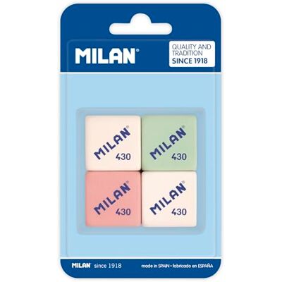 MILAN Lot de 4 gommes 430 MILAN Lot de 4 gommes 430