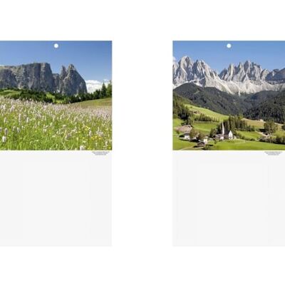 BRUNNEN 107034413 Panneau arrière de calendrier Motif paysage montagnes (pour calendrier journalier détachable n° 13, 18 x 33 cm) BRUNNEN 107034413 Panneau arrière de calendrier Motif paysage montagnes (pour calendrier journalier détachable n° 13, 18 x 33 cm)