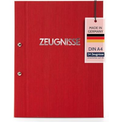 Goldbuch 36 001 Chemises de projet Rouge 31 x 24 cm Goldbuch 36 001 Chemises de projet Rouge 31 x 24 cm