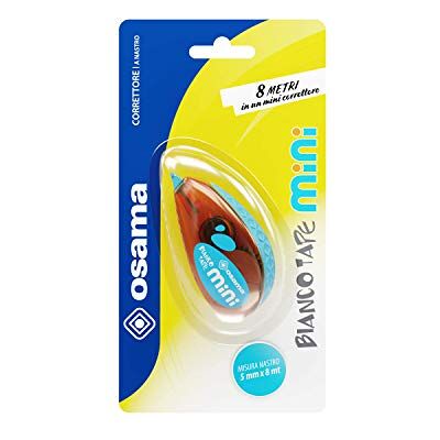 Osama S.p.A. OSAMA BIANCOTAPE TWIST, Ruban correcteur 8 mètres coloris assortis Osama S.p.A. OSAMA BIANCOTAPE TWIST, Ruban correcteur 8 mètres coloris assortis