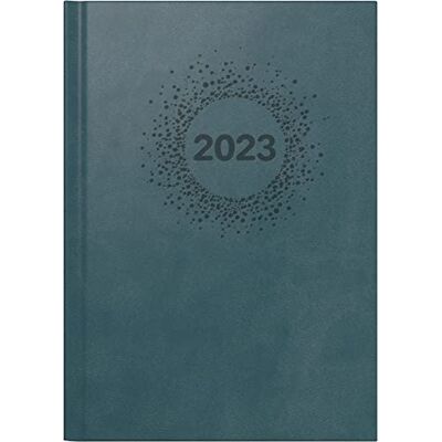 rido/idé Agenda hebdomadaire « Ornement » modèle futura 2 2023 Dimensions des feuilles : 14,8 x 20,8 cm Bleu pétrole rido/idé Agenda hebdomadaire « Ornement » modèle futura 2 2023 Dimensions des feuilles : 14,8 x 20,8 cm Bleu pétrole