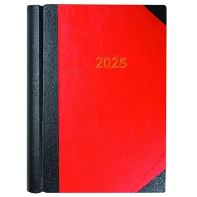 Collins – Agenda professionnel 2025 standard pour professionnels – Format A4 deux pages par jour – Rouge – (106,15 à 25) – Planificateur d'affaires de qualité supérieure avec couverture rigide en cuir Collins – Agenda professionnel 2025 standard pour professionnels – Format A4 deux pages par jour – Rouge – (106,15 à 25) – Planificateur d'affaires de qualité supérieure avec couverture rigide en cuir