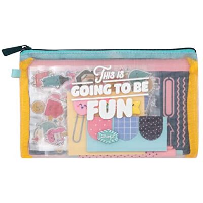 Mr. Wonderful Kit pour décorer votre agenda This is going to be fun, MULTI (WOA2211866EMZ1) Mr. Wonderful Kit pour décorer votre agenda This is going to be fun, MULTI (WOA2211866EMZ1)