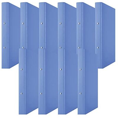 DONAU 3732001PL-10 Classeur à anneaux Bleu Mécanisme à 2 anneaux toriques 20 mm DIN A4 en carton/plastique En carton de 1,9 mm d'épaisseur avec PP 100 µ Lot de 10 DONAU 3732001PL-10 Classeur à anneaux Bleu Mécanisme à 2 anneaux toriques 20 mm DIN A4 en carton/plastique En carton de 1,9 mm d'épaisseur avec PP 100 µ Lot de 10
