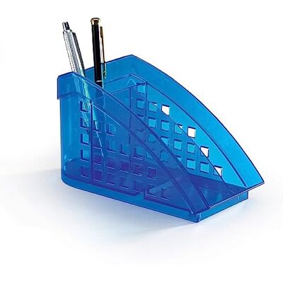 Durable 1701627540 Organiseur de bureau Trend, bleu translucide Durable 1701627540 Organiseur de bureau Trend, bleu translucide