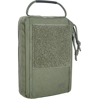 Tasmanian Tiger TT Note Book Pocket MKII Pochette d'accessoires avec porte-stylos pour bloc-notes A6, convient pour poche latérale BW/BDU, olive Tasmanian Tiger TT Note Book Pocket MKII Pochette d'accessoires avec porte-stylos pour bloc-notes A6, convient pour poche latérale BW/BDU, olive