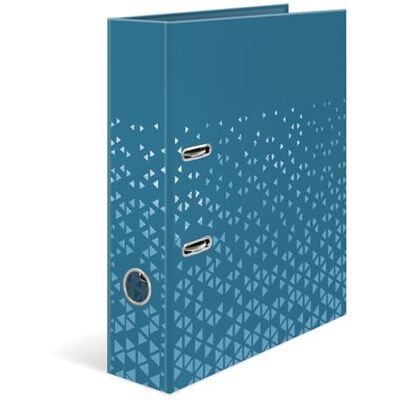 HERMA Classeur A4 à levier bleu, tranche de 70 mm, classeur robuste avec motif, finition brillante et impression intérieure, classeur à anneaux pour enfants, classeur d'archivage et organiseur de HERMA Classeur A4 à levier bleu, tranche de 70 mm, classeur robuste avec motif, finition brillante et impression intérieure, classeur à anneaux pour enfants, classeur d'archivage et organiseur de