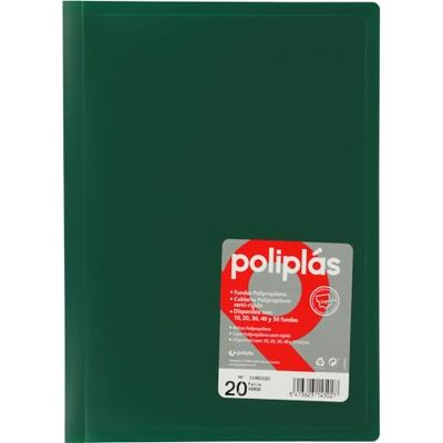 Grafoplás Grafoplas 1320020 Classeur à pochettes et tarifs A4 Grafoplás Grafoplas 1320020 Classeur à pochettes et tarifs A4