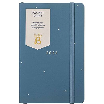Busy B Agenda de poche Janvier à Décembre 2022 Semainier en simili cuir bleu sarcelle avec notes et poche Gris Busy B Agenda de poche Janvier à Décembre 2022 Semainier en simili cuir bleu sarcelle avec notes et poche Gris