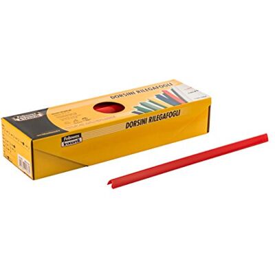 Fellowes 389863 Dorsini reliure, diamètre 11 mm, lot de 30 pièces, rouge Fellowes 389863 Dorsini reliure, diamètre 11 mm, lot de 30 pièces, rouge