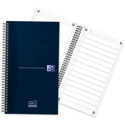 Oxford 400163485 To Do Planificateur de carnet de notes 115 feuilles Bleu 90gr Oxford 400163485 To Do Planificateur de carnet de notes 115 feuilles Bleu 90gr