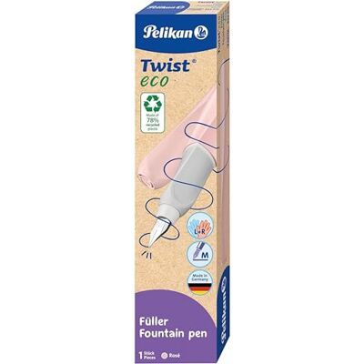 Pelikan 822213 stylo-plume Twist Eco P457 rosé M, boîte pliante Pelikan 822213 stylo-plume Twist Eco P457 rosé M, boîte pliante