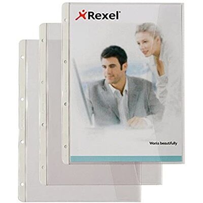 Rexel Hetzel 227784 Chemise avec rabat A4 Transparent Rexel Hetzel 227784 Chemise avec rabat A4 Transparent