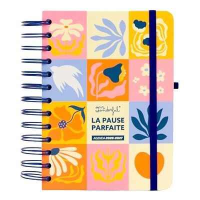 Mr. Wonderful Agenda petit format 2026-27 Journalier La pause parfaite Mr. Wonderful Agenda petit format 2026-27 Journalier La pause parfaite