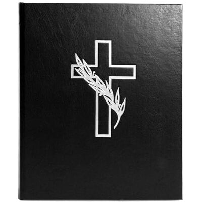 Goldbuch Livre de condoléances relié 44 Pages 21x28 cm, Noir 11375 Goldbuch Livre de condoléances relié 44 Pages 21x28 cm, Noir 11375