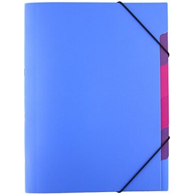 Pagna Funky école, 41803–13 Trendy en polypropylène, 5 pièces, Bleu Pagna Funky école, 41803–13 Trendy en polypropylène, 5 pièces, Bleu