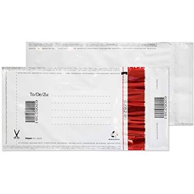 Blake Purely SE620/5 PR Lot de 5 enveloppes à patte autocollante Polypost Blanc 240 x 135 mm Blake Purely SE620/5 PR Lot de 5 enveloppes à patte autocollante Polypost Blanc 240 x 135 mm