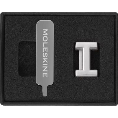 Moleskine Épingle pour carnet ou planificateur lettre I, lettre Pin, personnalisez la fermeture élastique, cadeau spécial personnalisé, couleur argent Moleskine Épingle pour carnet ou planificateur lettre I, lettre Pin, personnalisez la fermeture élastique, cadeau spécial personnalisé, couleur argent