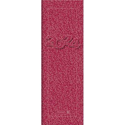 BRUNNEN Agenda semainier modèle 782 2024 1 page = 1 semaine Taille de la feuille 10,8 x 29,7 cm Rouge BRUNNEN Agenda semainier modèle 782 2024 1 page = 1 semaine Taille de la feuille 10,8 x 29,7 cm Rouge