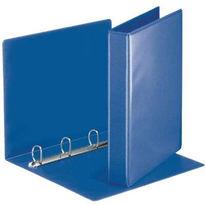 Esselte Essentials 49715 Classeur à anneaux personnalisable A4 Capacité de 280 feuilles Carton recouvert de polypropylène 4 anneaux Bleu Esselte Essentials 49715 Classeur à anneaux personnalisable A4 Capacité de 280 feuilles Carton recouvert de polypropylène 4 anneaux Bleu