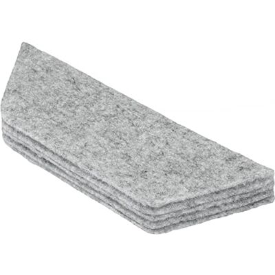 Nobo Patins de Rechange pour Effaceur de Tableau Blanc, Lot de 10, Surfaces Effaçables à Sec, 1905326 Nobo Patins de Rechange pour Effaceur de Tableau Blanc, Lot de 10, Surfaces Effaçables à Sec, 1905326