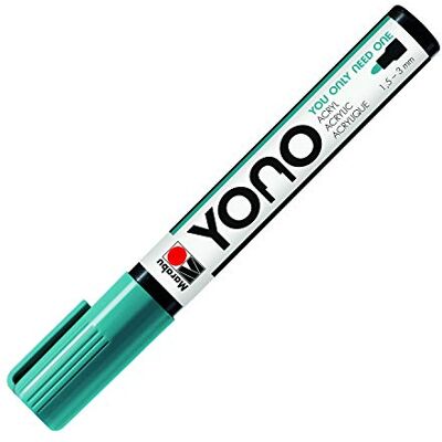 Marabu 12400103998 12400103998-YONO Marqueur acrylique polyvalent avec pointe ogive japonaise, à base d'eau, résistant à la lumière et à l'eau pour presque tous les supports, 1,5-3 mm Marabu 12400103998 12400103998-YONO Marqueur acrylique polyvalent avec pointe ogive japonaise, à base d'eau, résistant à la lumière et à l'eau pour presque tous les supports, 1,5-3 mm