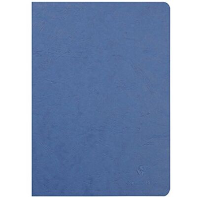 Clairefontaine 733064C Collection Age Bag Un cahier collé Bleu A4 21x29,7 cm 96 Pages Lignées avec Marge Papier Blanc 90 g Couverture Carte Pelliculée avec Grain Cuir Clairefontaine 733064C Collection Age Bag Un cahier collé Bleu A4 21x29,7 cm 96 Pages Lignées avec Marge Papier Blanc 90 g Couverture Carte Pelliculée avec Grain Cuir