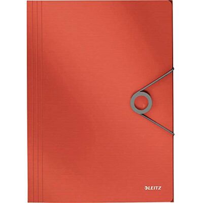 Leitz Solid 45631020 Porte-documents d'angle en polypropylène pour env. 150 feuilles A4 Rouge clair Leitz Solid 45631020 Porte-documents d'angle en polypropylène pour env. 150 feuilles A4 Rouge clair