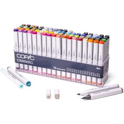 Copic Classic 72 couleurs Set A Copic Classic 72 couleurs Set A