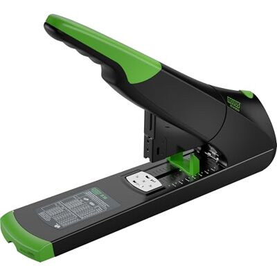 Novus B 56 re+new Agrafeuse durable (capacité d'agrafage 200 feuilles, profondeur d'insertion variable jusqu'à 75 mm, appareil entièrement en métal avec revêtement en plastique à 82% de plastique Novus B 56 re+new Agrafeuse durable (capacité d'agrafage 200 feuilles, profondeur d'insertion variable jusqu'à 75 mm, appareil entièrement en métal avec revêtement en plastique à 82% de plastique