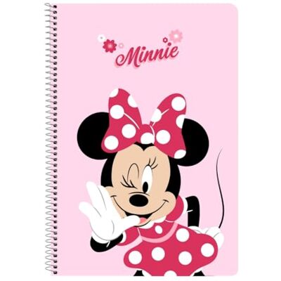 safta MINNIE MOUSE NAIVE Cahier 80 feuilles, couverture rigide, idéal pour enfants de différents âges, confortable et polyvalent, qualité et résistance, 21,5 x 31 cm, rose clair, M, Décontracté safta MINNIE MOUSE NAIVE Cahier 80 feuilles, couverture rigide, idéal pour enfants de différents âges, confortable et polyvalent, qualité et résistance, 21,5 x 31 cm, rose clair, M, Décontracté