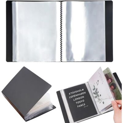 OTCRAFT Lot de 40 feuilles d'autocollants A6 pour album photo, tampons, pochoirs, livres de rangement, classeur pour cartes postales, autocollants, photos, tampons transparents et matrices de découpe OTCRAFT Lot de 40 feuilles d'autocollants A6 pour album photo, tampons, pochoirs, livres de rangement, classeur pour cartes postales, autocollants, photos, tampons transparents et matrices de découpe