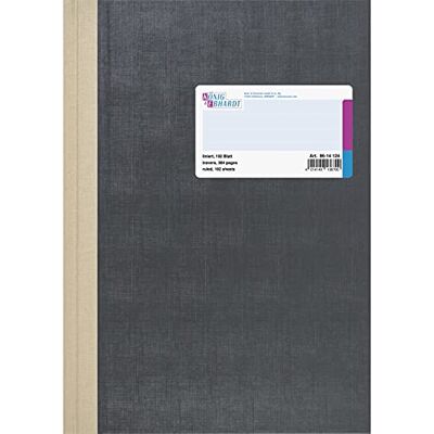 König und Ebhardt 8614124 Livre de comptes (A4, ligné, 80 g/m², 192 feuilles reliées au fil avec numéro de page) König und Ebhardt 8614124 Livre de comptes (A4, ligné, 80 g/m², 192 feuilles reliées au fil avec numéro de page)