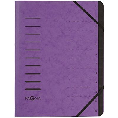 Pagna 40059–10 Trieur 12 compartiments, aubergine Pagna 40059–10 Trieur 12 compartiments, aubergine