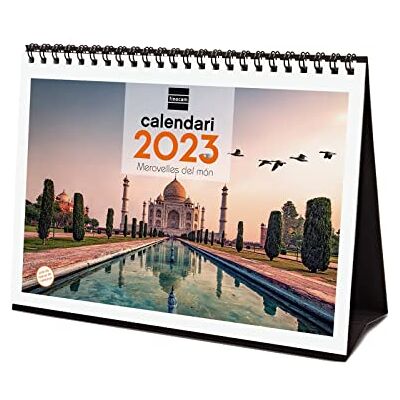Finocam Calendrier 2023 images de bureau pour écrire janvier 2023 décembre 2023 (12 mois) Merveilles du monde catalan Finocam Calendrier 2023 images de bureau pour écrire janvier 2023 décembre 2023 (12 mois) Merveilles du monde catalan