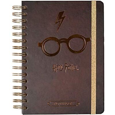 Grupo Erik Bullet Journal Pointillé Harry Potter Carnet de Notes A5 Notebook Bullet Agenda Carnet Spirale Grupo Erik Bullet Journal Pointillé Harry Potter Carnet de Notes A5 Notebook Bullet Agenda Carnet Spirale